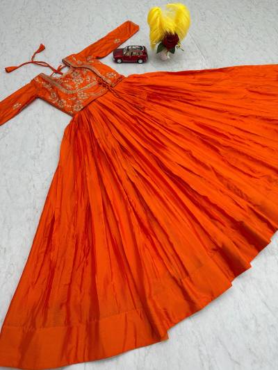 DN 220 BY TAPI CREATION DESIGNER CHINON GOWNS WHOLESALER IN INDIA